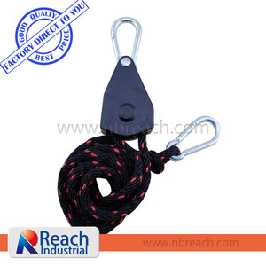 3/8 "De Plástico Clip de Cuerda de $ NUMBER LIBRAS de Amarre con Gancho Mosquetón - Product Image 1