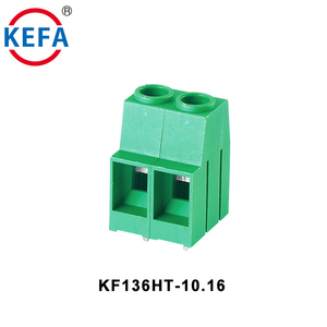 ネジ端子台中国KF136HT-10.16mm 50アンペア小型グリーン卸売 - Product Image 2
