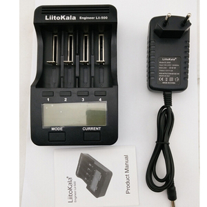 Liitokala Engineer Lii-500 Pin Lithium Bốn Khe Cắm Bộ Sạc Đa Chức Năng Với A/LCD Crystal <span class=keywords><strong>Display</strong></span> + Bộ Chuyển Đổi 12V2A Lii500 5V1A - Product Image 5