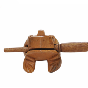Groothandel Handgemaakte Croaking Kikker Muziekinstrument Speelgoed Houten Lucky Kikker - Product Image 6