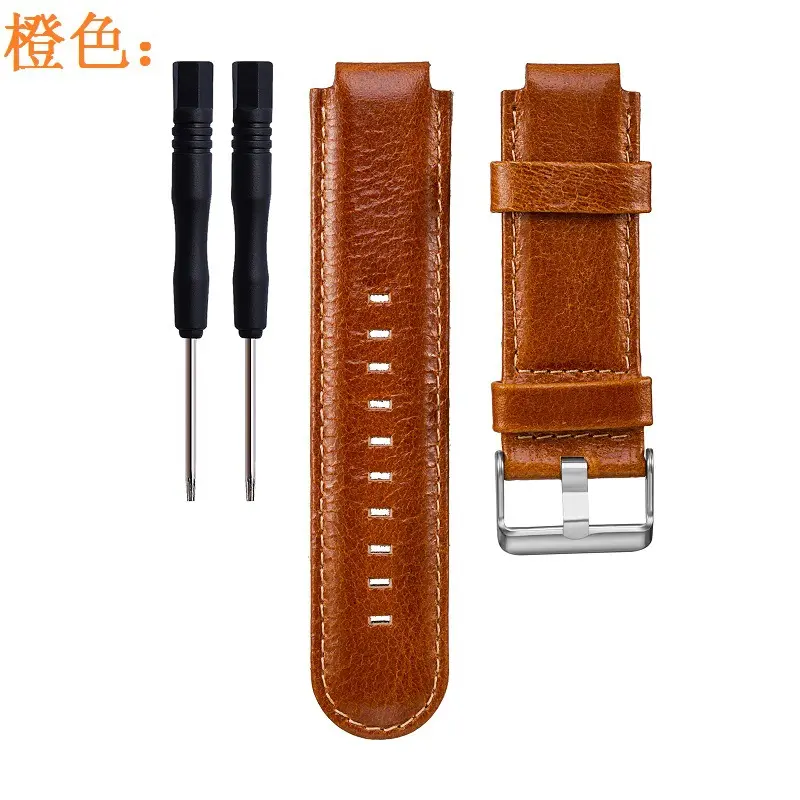 mens health smartwatch watch leather wrist band strap for approach S2 S4 vivoactive with tool