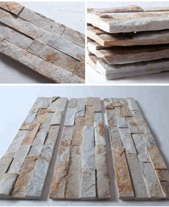 Pannello Decorativo <span class=keywords><strong>in</strong></span> <span class=keywords><strong>Pietra</strong></span> Naturale Impilata per Rivestimento Murale - Product Image 2