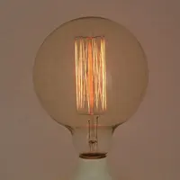 G125 lâmpada globe de edison, e27/b22 60w, lâmpada incandescente