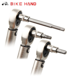 Kit d'outils de réparation de vélo BikeHAND, <span class=keywords><strong>clé</strong></span> <span class=keywords><strong>dynamométrique</strong></span> pour vélo 2-24NM, clés <span class=keywords><strong>Allen</strong></span> 3-10mm, jeu de douilles en acier jauge - Product Image 4