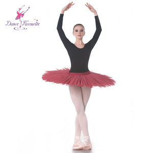 Borgogna di balletto di ballo del tutu del pannello esterno per <span class=keywords><strong>le</strong></span> ragazze e <span class=keywords><strong>le</strong></span> donne pancake <span class=keywords><strong>tutù</strong></span> BLL001-5 - Product Image 4