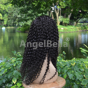 Aspecto Natural africano pelo pelucas trenzadas, rizado peluca delantera del cordón para las afroamericanas pelucas - Product Image 3