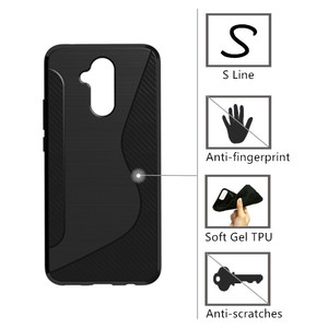 TPU de línea S de cubierta Celulares caso <span class=keywords><strong>Huawei</strong></span> <span class=keywords><strong>Mate</strong></span> <span class=keywords><strong>20</strong></span> <span class=keywords><strong>Lite</strong></span> Maimang 7 - Product Image 2