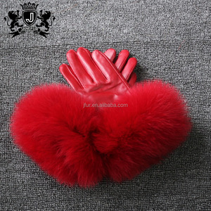 <span class=keywords><strong>Gants</strong></span> en <span class=keywords><strong>cuir</strong></span> véritable, nouvelle collection, en vraie fourrure de mouton, style mode féminin, <span class=keywords><strong>gants</strong></span> en fourrure de renard - Product Image 5