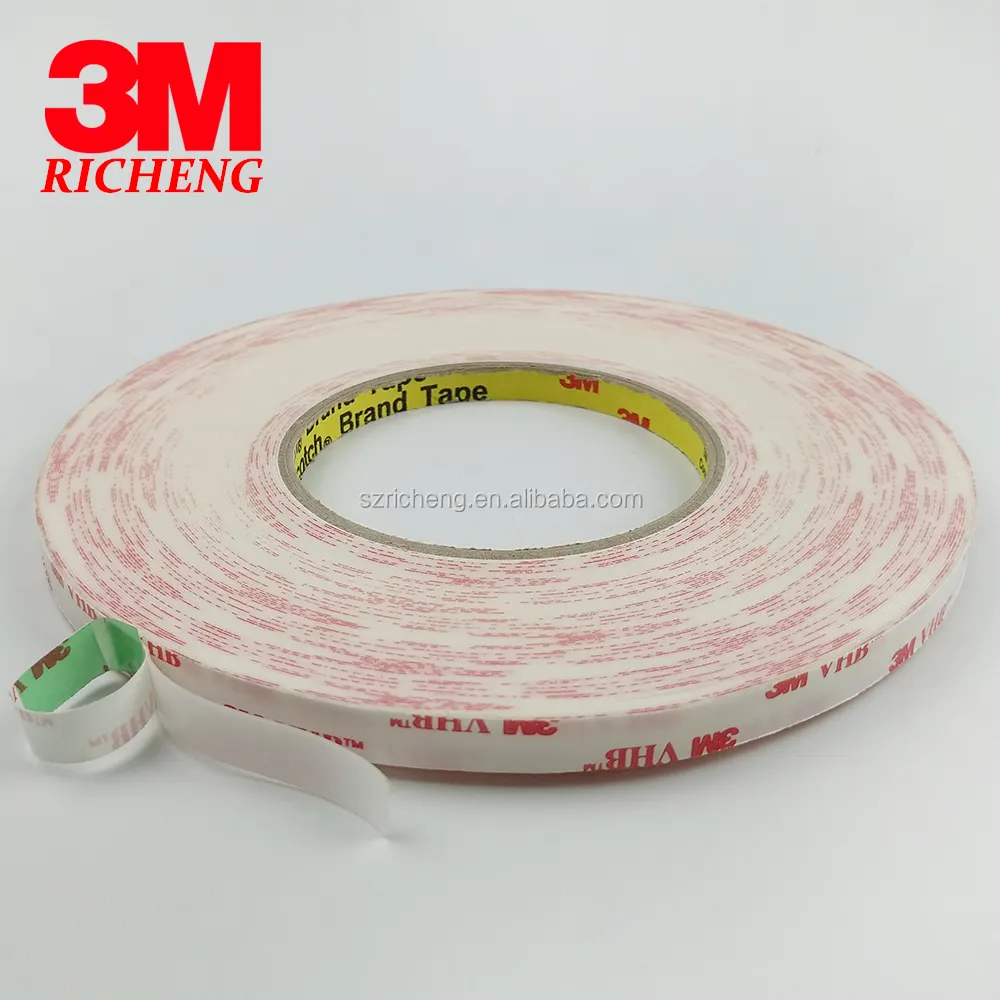 3M Merk Gestanst Sticker 4920 Dubbel Gecoat Adhesive Acryl Foam Tape Witte Kleur