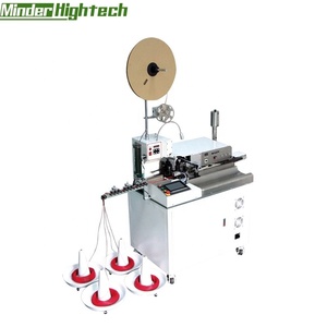 Hoàn Toàn Tự Động Hai Đầu Bọc Cho Ăn Hai Đầu Bọc Thiết Bị Đầu Cuối Dây <span class=keywords><strong>Crimping</strong></span> <span class=keywords><strong>Machine</strong></span> - Product Image 2