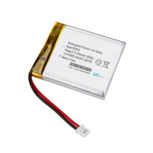 <span class=keywords><strong>3</strong></span>,7 V Lipo batería 500 mAh 503035 batería de polímero para pulsera electrónica - Product Image 1