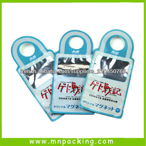 feuille bordée emballage sac en plastique trou pendre - Product Image 1