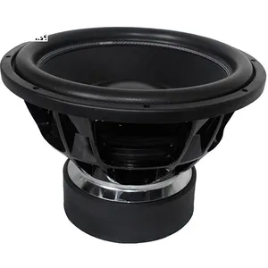 Yüksek performanslı alüminyum sepet ile 12 inç araba subwoofer RMS 350 W 2.5 inç ses bobini