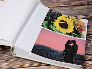 <span class=keywords><strong>Foto</strong></span> personalizzate 13x18cm <span class=keywords><strong>200</strong></span> <span class=keywords><strong>Album</strong></span> fotografico rilegato in pelle sintetica - Product Image 3
