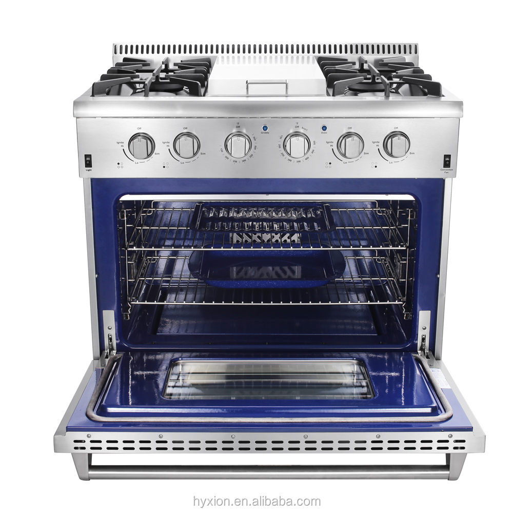 36 "new world промышленная печь из нержавеющей стали газовая плита плиты варочная панель с 4 горелки