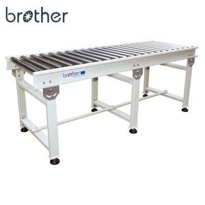 Hermano industrial libre modelo recto gravedad transportador de rodillos para caja de cartón almacén logística - Product Image 1