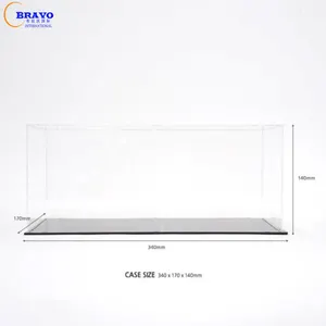 Professional OEM Clear Acrylic Display Model Car Box