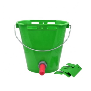 Mangeoire en plastique pour animaux, 4/8l, lait d'agneau, de bœuf, de vache, mangeoire suspendu, avec biberons - Product Image 6