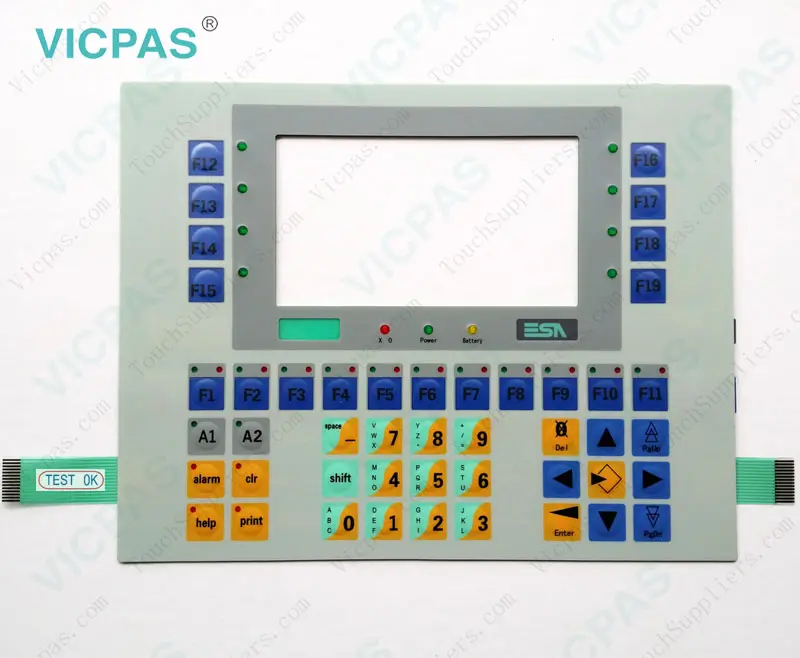 ESA VT550 membrane keyboard switch keypad VICPAS147