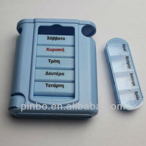 Hộp Đựng Thuốc 7 Ngày Tùy Chỉnh Hộp Đựng Máy Tính Bảng Hàng Tuần Hộp Đựng Thuốc Bằng Nhựa - Product Image 2