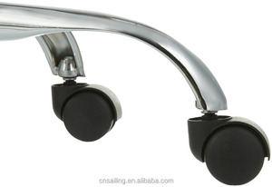 Chaise de <span class=keywords><strong>tabouret</strong></span> de bar pivotante sur roulettes en chrome plaqué en gros avec roues et tabourets de bar réglables - Product Image 3