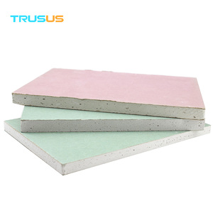Plaque <span class=keywords><strong>de</strong></span> plâtre ignifuge pour plafond, norme européenne, panneau <span class=keywords><strong>de</strong></span> cloison sèche décoratif, épaisseur 9-16 mm, certifié CE pour un style moderne - Product Image 6