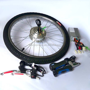 Ebike-<span class=keywords><strong>kit</strong></span> de conversión de <span class=keywords><strong>bicicleta</strong></span> eléctrica, <span class=keywords><strong>rueda</strong></span> de motor CC sin escobillas, 36v - Product Image 1