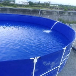 Hdpe Pvc Viskwekerij Cirkelvormige Tanks Vijvervoering Voor Aquacultuur Hoge Kwaliteit Geomembranen Voor Visteelt - Product Image 2
