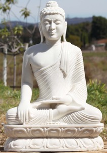 Grande Scultura Religiosa in Marmo Bianco, <span class=keywords><strong>Statua</strong></span> in <span class=keywords><strong>Pietra</strong></span> Scolpita del Signore Shiva - Product Image 3