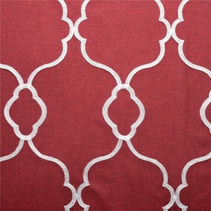 <span class=keywords><strong>Tende</strong></span> in Tessuto Economiche Color Borgogna per Soggiorno, Vendita all'Ingrosso - Product Image 4