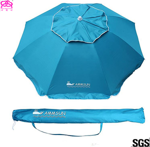 Sombrilla <span class=keywords><strong>de</strong></span> <span class=keywords><strong>playa</strong></span> con ventilación <span class=keywords><strong>de</strong></span> aire <span class=keywords><strong>de</strong></span> doble techo, tamaño personalizado, para ARENA, fábrica <span class=keywords><strong>de</strong></span> China, a buen <span class=keywords><strong>precio</strong></span> - Product Image 5