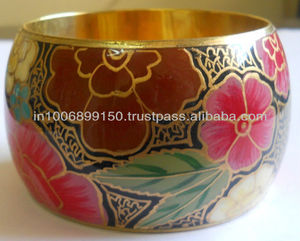 Brazalete de latón hecho a mano - Product Image 2