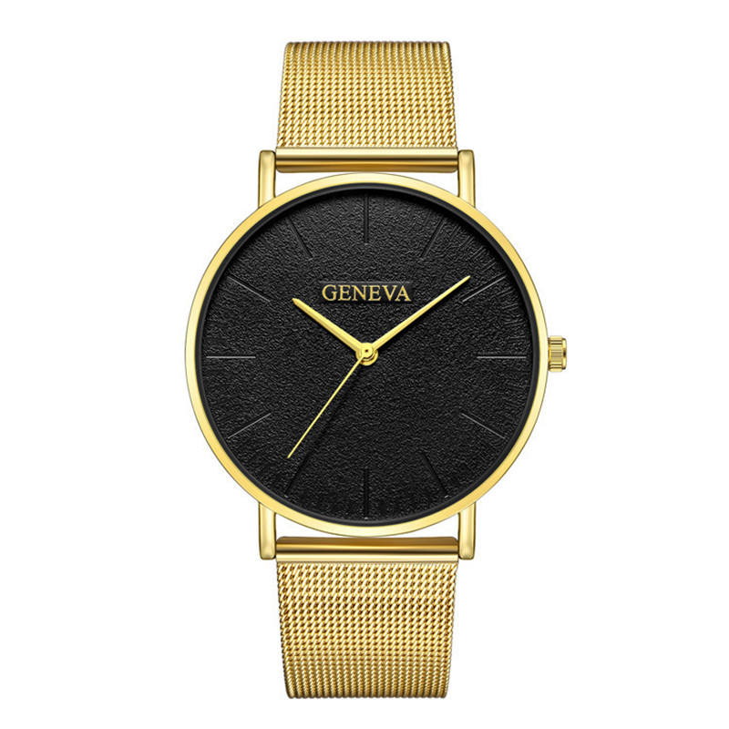 GENEVA Fashion Watch Men's Classic Quartz Personality Wrist Watch - Main Image