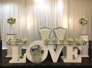 Mesa de boda personalizada con letras de amor, decoración Popular duradera de alta calidad - Product Image 6