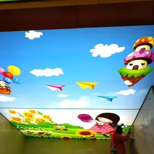 ZHIHAI बालवाड़ी सजावट सामग्री के प्रकार के लिए पीवीसी पैनल छत बोर्ड
