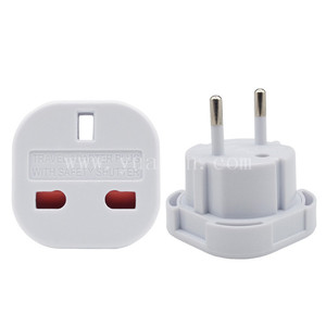Yuadon Travel <strong>Adapter</strong> <strong>Uk</strong> to Eu Europe European Plug <strong>Adapter</strong> YD-9625 - Product Image 2