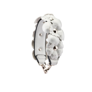 Correa de cuero para mujeres bolso apliques florales cinturón ancho para la bolsa de mensajero - Product Image 3