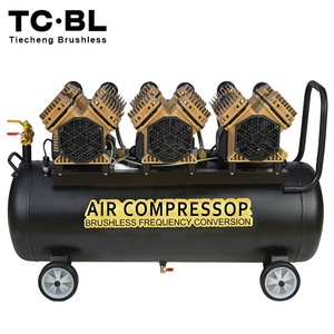 Brushless बहु-सिर तेल नि: शुल्क पोर्टेबल वायवीय 4500 W एसी औद्योगिक हवा कंप्रेसर के लिए हवा jackhammer स्प्रे पेंटिंग 75L टैंक - Product Image 2