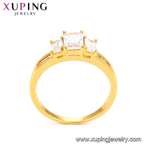 <span class=keywords><strong>Anillo</strong></span> de Dedo de <span class=keywords><strong>Oro</strong></span> de <span class=keywords><strong>24k</strong></span> de Lujo para Novia o Mujer, <span class=keywords><strong>Anillo</strong></span> de Compromiso y Boda Genuino Xuping 15074 - Product Image 6