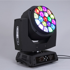Big <span class=keywords><strong>K10</strong></span> Mắt Ong 19X15 Wát LED Dmx Dj Di Chuyển Rửa Zoom Rgbw 4in1 Đèn - Product Image 3