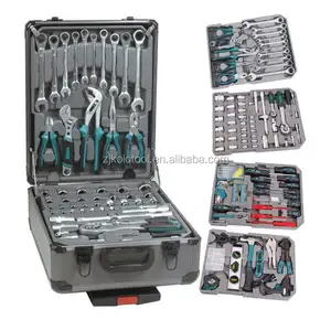 Manufacture wholesale 186pcs tool set hand tools set kit ferramentas swiss kraft