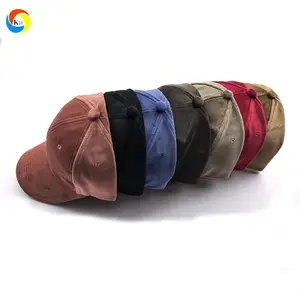 Topi Baseball Suede Topi Kepala Kustom dan Topi Golf