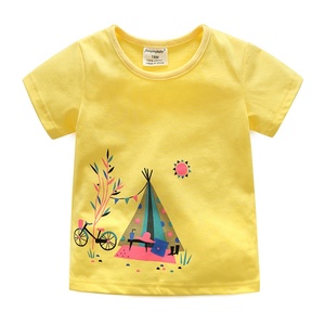 Camiseta de algodón de verano para niños, ropa de Boutique, superventas, novedad - Product Image 1