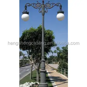 Spain Cast Iron Decorative Pole / Ornamental Pole Manufacturer