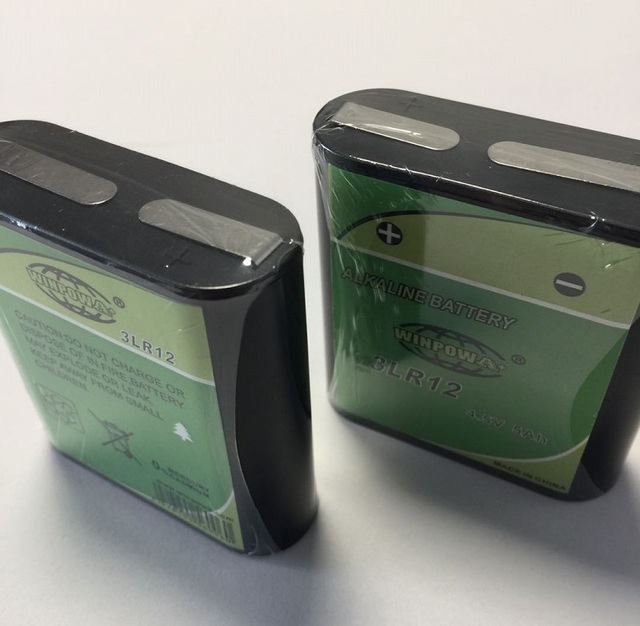 4.5V 5000mAh Alkaline Dry Cell 3LR12 Lantern Battery with Free OEM