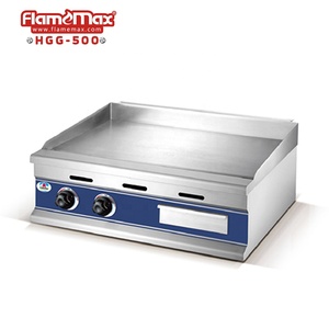 Bàn Thương mại hàng đầu tấm phẳng vỉ nướng Teppanyaki nửa rãnh - Product Image 6