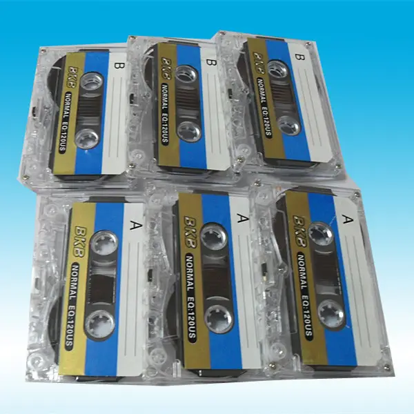 Classic Blank Audio Cassette Tape Disc 60 min Recording Tapes