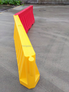 Barrera de seguridad de carretera lleno de agua de plástico, barrera de choque - Product Image 6