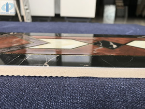 Dự án cải tiến nhà hiện đại trang trí gạch viền Gốm Viền Vàng với phong cách mộc mạc Kích thước 15x60cm - Product Image 3