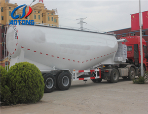 Transporteur en soie à 3 axes, semi-<span class=keywords><strong>remorque</strong></span> pour réservoir de ciment, vente en gros, 30 60, 65cbm 50t, 66 tonnes, livraison gratuite par la chine - Product Image 6